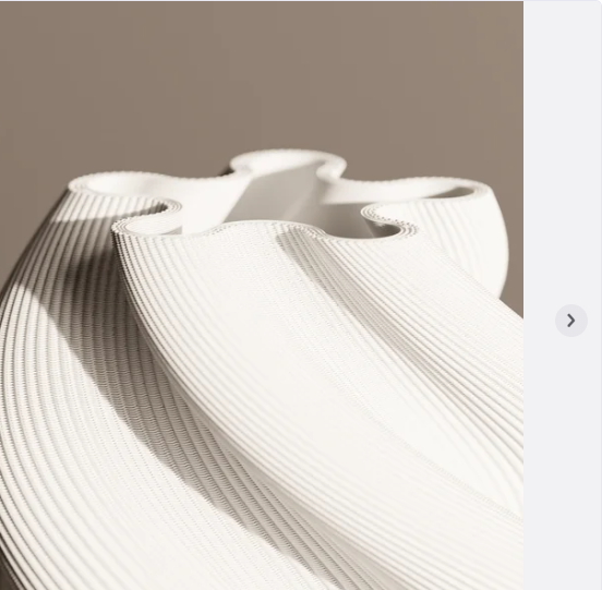 The Serpentine Twist Sculptural Vase